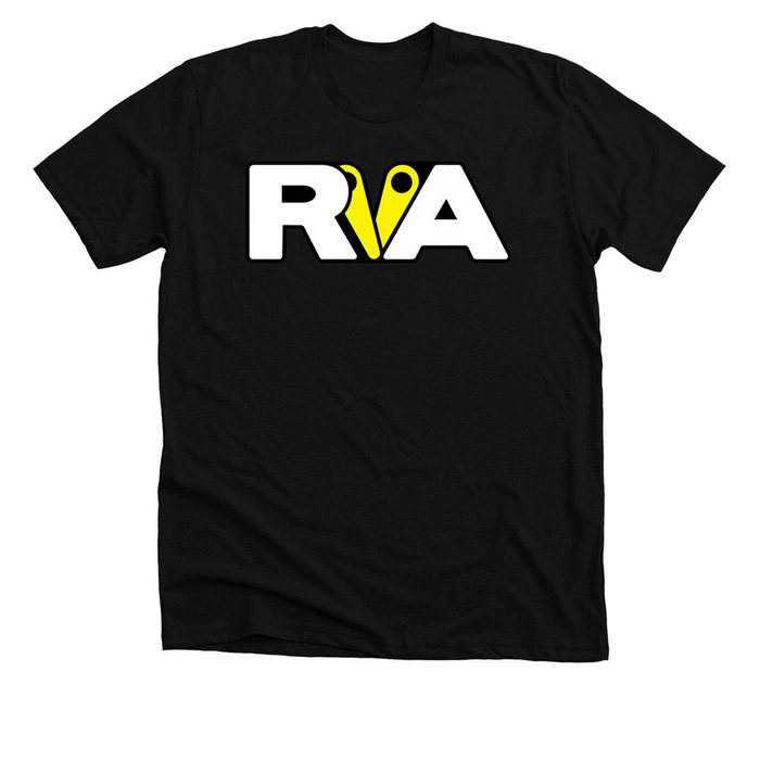 RVA pinball flipper tee